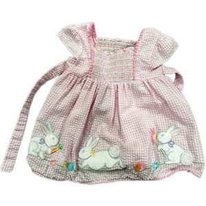 Good Lad Pink and White Casual Gingham Dress
